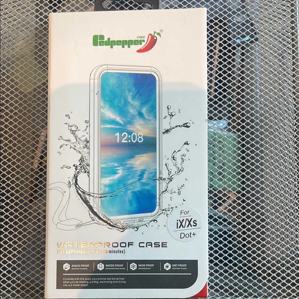 White Phone Case with Water Resistance